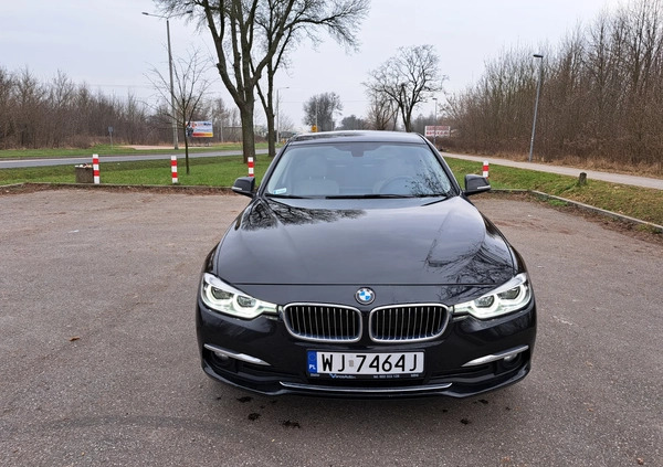 BMW Seria 3 cena 79000 przebieg: 101215, rok produkcji 2017 z Skierniewice małe 46
